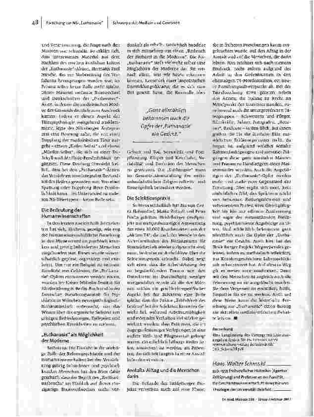 Vorschauseite 4: Der Mord an psychisch kranken und behinderten Menschen
