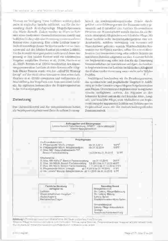 Vorschauseite 3: Eine institutionsübergreifende Leitlinie für erwachsene Personen mit Blasenkatheter
