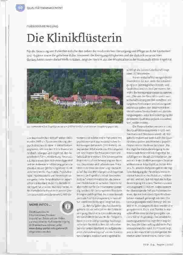 Vorschauseite 1: Die Klinikflüsterin