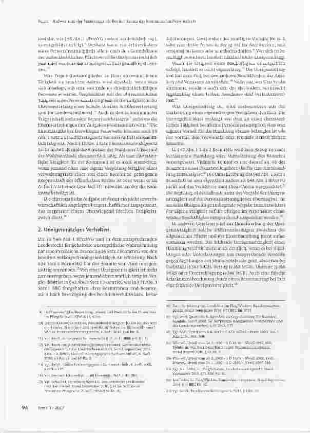 Vorschauseite 3: Aufwertung des Vermögens als Begünstigung des kommunalen Personalrats