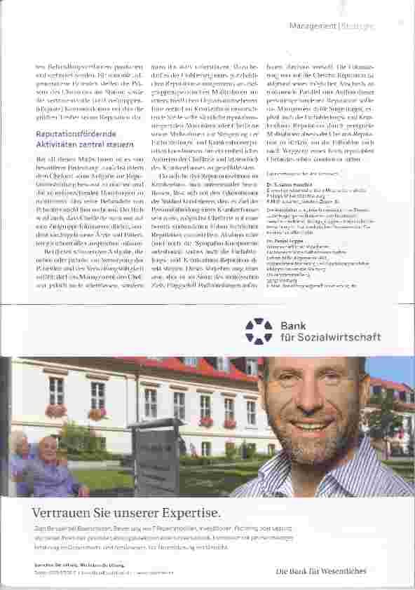 Vorschauseite 4: Marketing-Instrument Chefarzt-Reputation Ein Gesicht bekommen