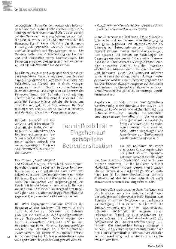 Vorschauseite 4: Was Ihr wollt: Kriterien der Betreutenzufriedenheit mit dem Berufsbetreuer