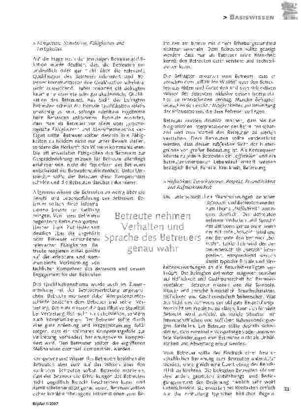 Vorschauseite 5: Was Ihr wollt: Kriterien der Betreutenzufriedenheit mit dem Berufsbetreuer