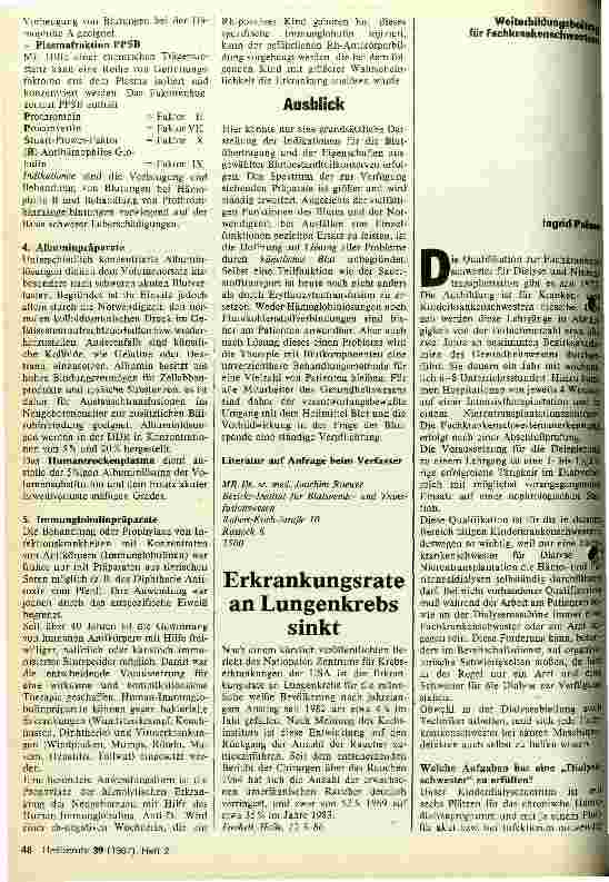 Vorschauseite 3: Therapie mit Blutkomponenten
