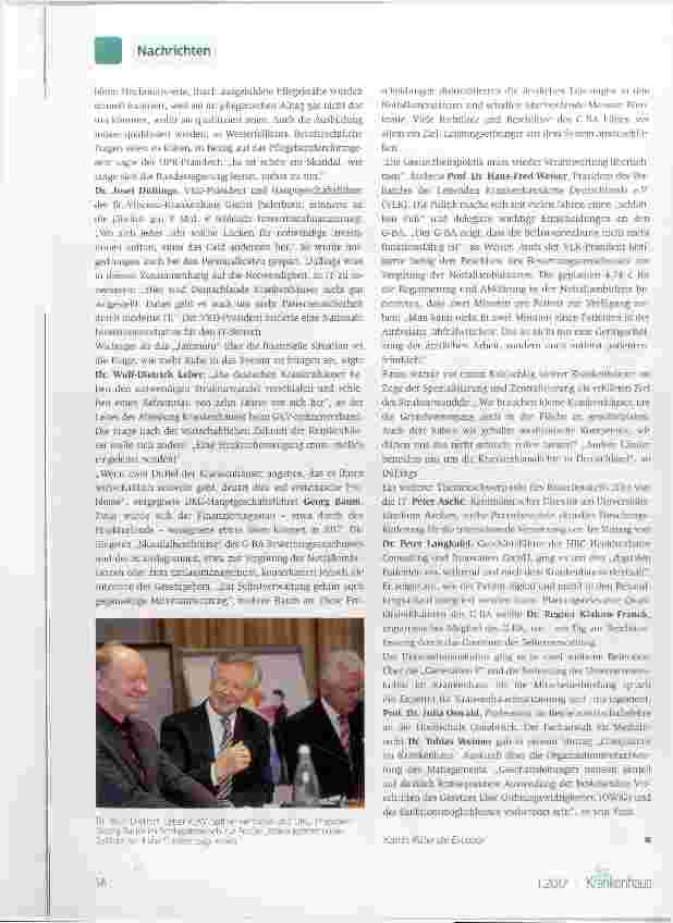 Vorschauseite 3: Krankenhaus-Branchentreff 2016