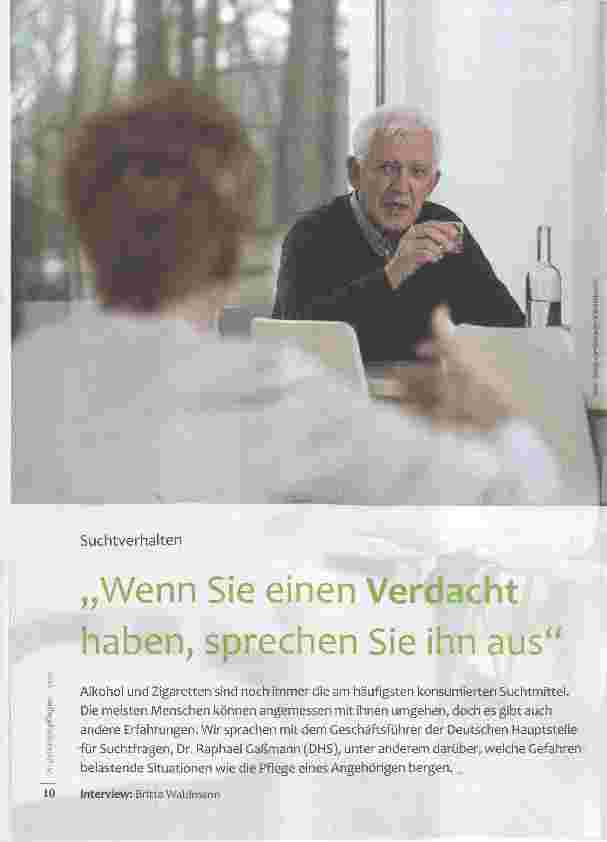 Vorschauseite 1: Wenn Sie einen Verdacht haben, sprechen Sie ihn aus