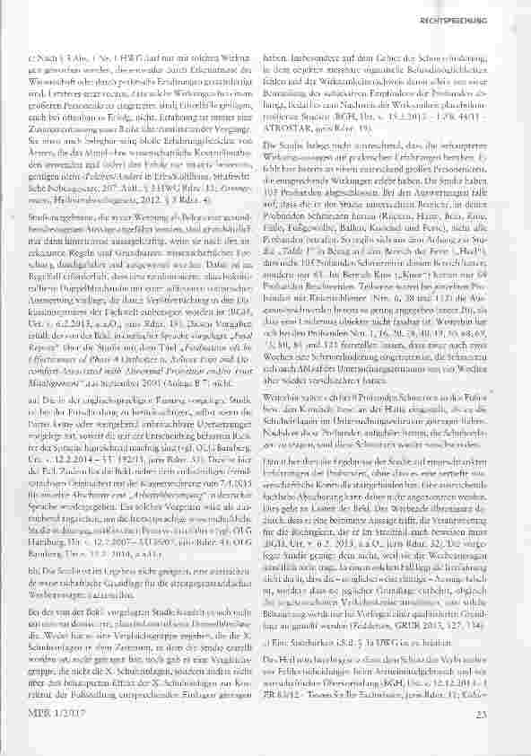 Vorschauseite 4: Irreführende Werbung für Schuheinlagen: Fehlende wissenschaftliche Absicherung von Werbeaussagen