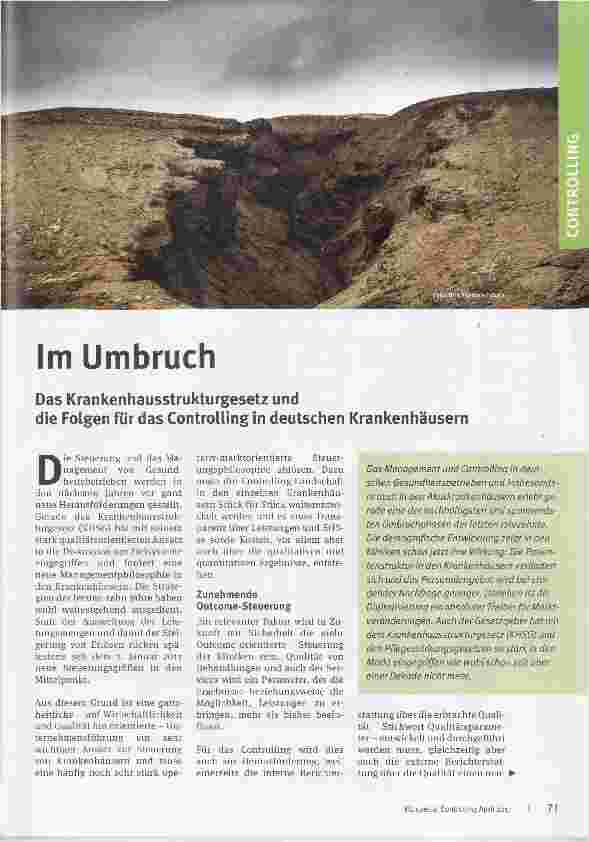Vorschauseite 1: Im Umbruch