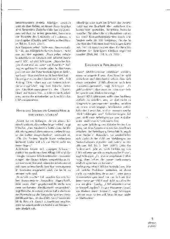 Vorschauseite 2: Ärzte beichten zu wenig