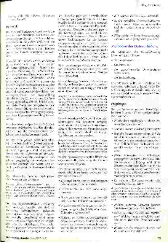 Vorschauseite 2: Pflegeforschungsberichte lesen und verstehen