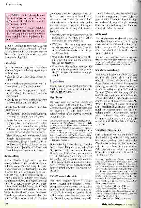 Vorschauseite 3: Pflegeforschungsberichte lesen und verstehen