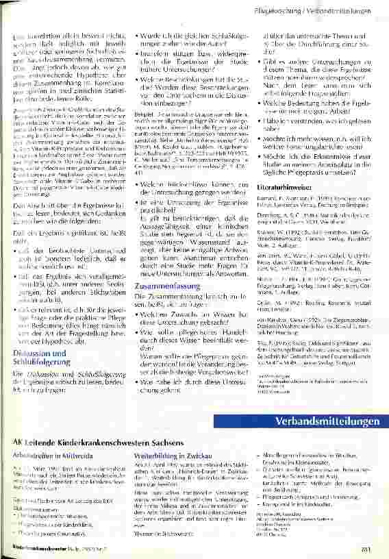 Vorschauseite 4: Pflegeforschungsberichte lesen und verstehen
