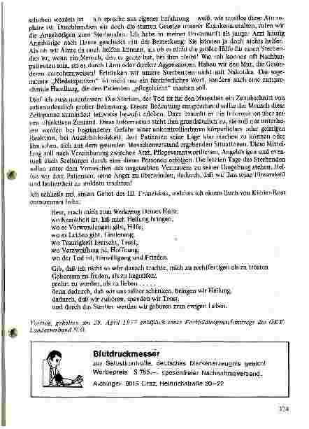Vorschauseite 5: Das Sterben im Krankenhaus