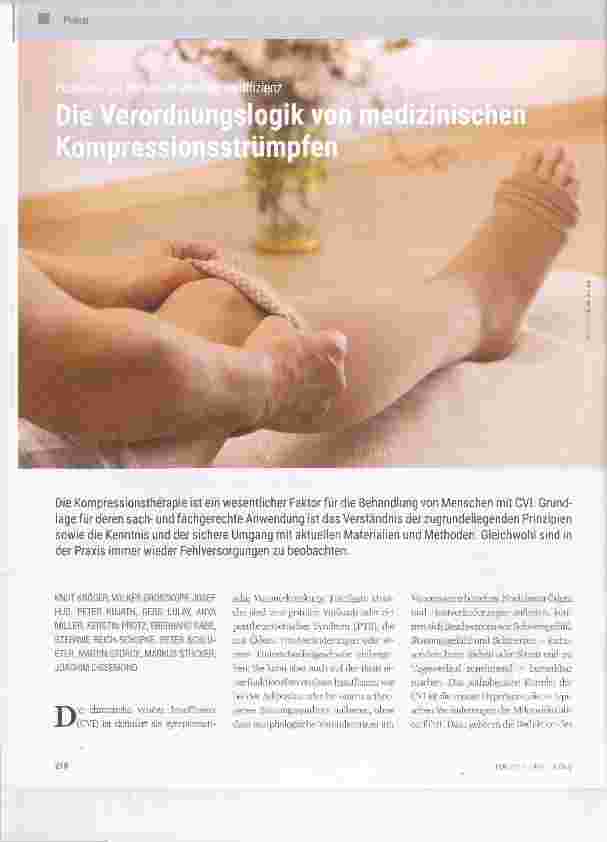Vorschauseite 1: Die Verordnungslogik von medizinischen Kompressionsstrümpfen