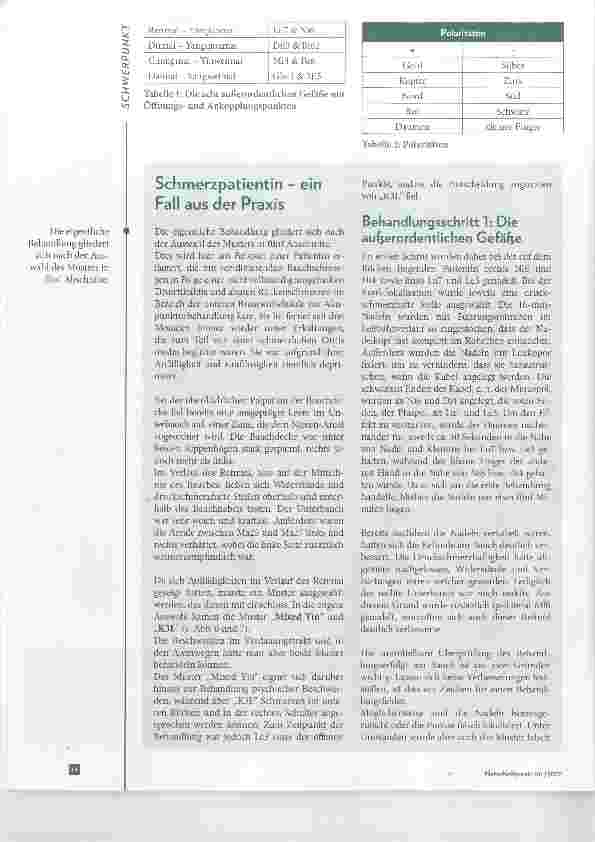 Vorschauseite 3: Akupunktur nach Dr. Manaka Mit Nadeln und Kabeln gegen Schmerzen