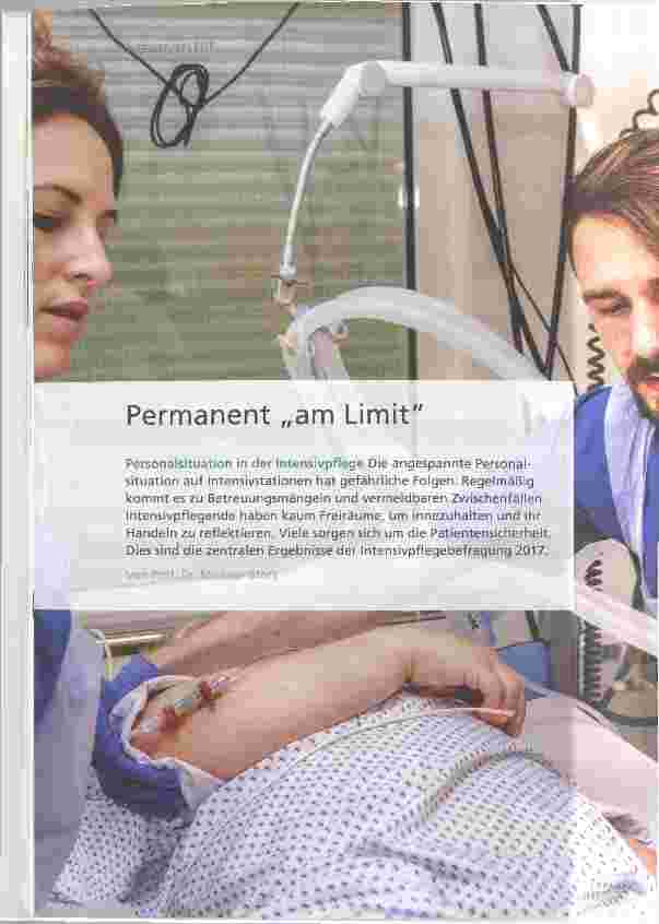 Vorschauseite 1: Permanent „am Limit