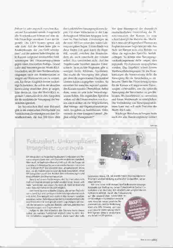 Vorschauseite 2: Fairer Wettbewerb schafft Basis für beste Versorgung