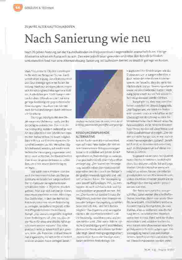 Vorschauseite 1: Nach Sanierung wie neu