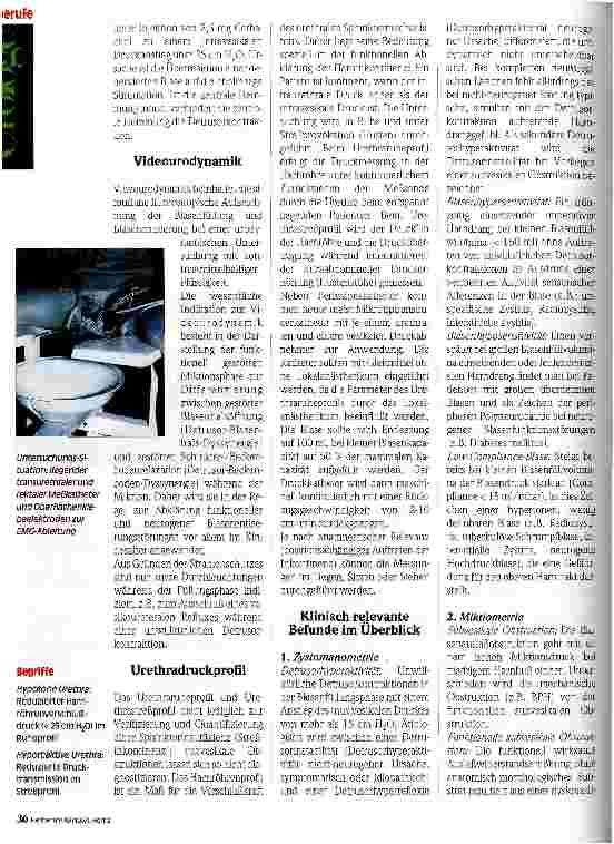 Vorschauseite 3: Urodynamische Diagnostik