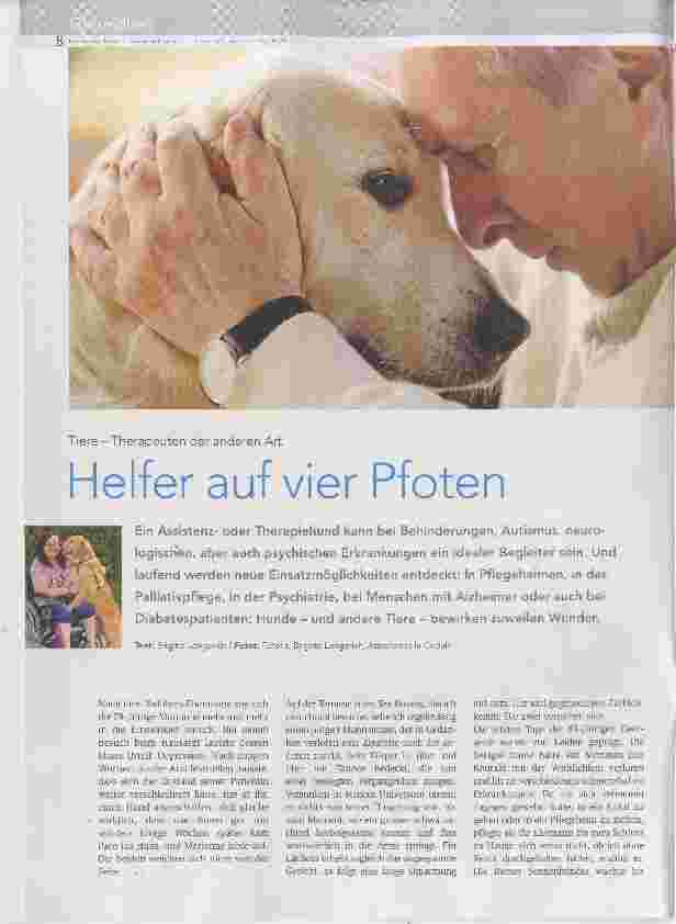 Vorschauseite 1: Helfer auf vier Pfoten