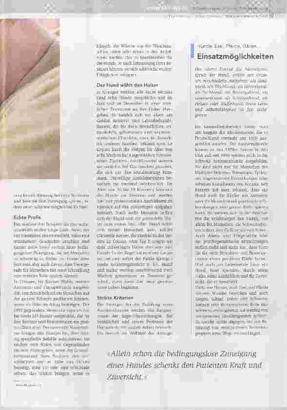Vorschauseite 2: Helfer auf vier Pfoten