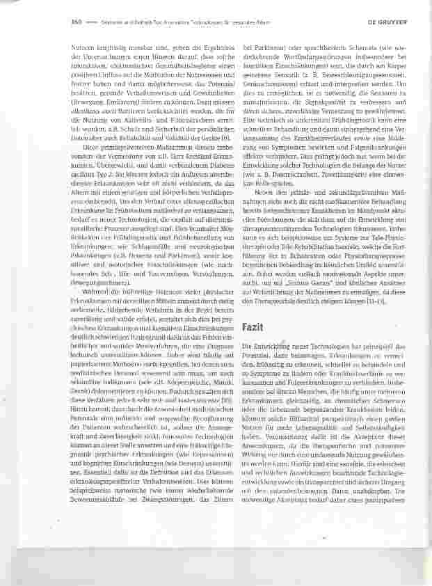 Vorschauseite 2: Innovative Technologien für gesundes Altern