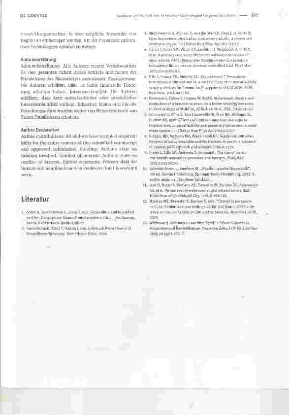 Vorschauseite 3: Innovative Technologien für gesundes Altern
