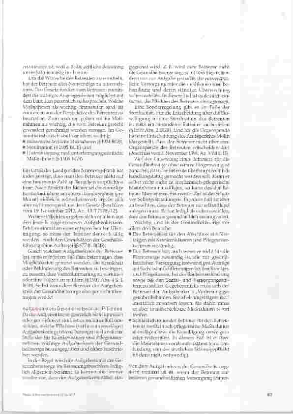 Vorschauseite 2: Vom richtigen Umgang mit problematischen Betreuern