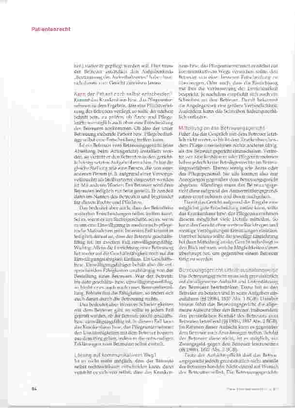 Vorschauseite 3: Vom richtigen Umgang mit problematischen Betreuern