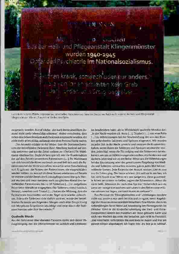 Vorschauseite 4: Macht über Leben und Tod