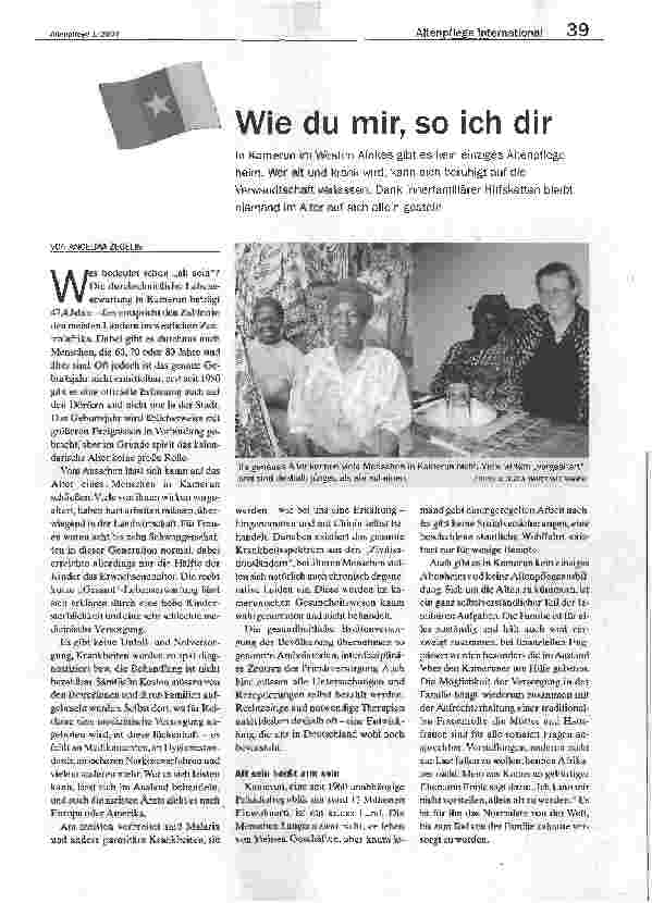 Vorschauseite 1: Wie du mir, so ich dir
