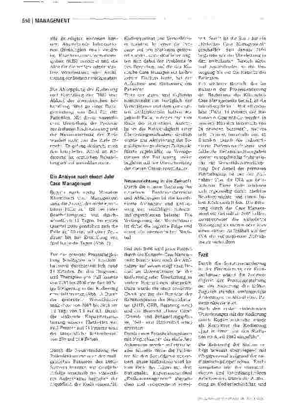 Vorschauseite 4: Klinisches Case Management