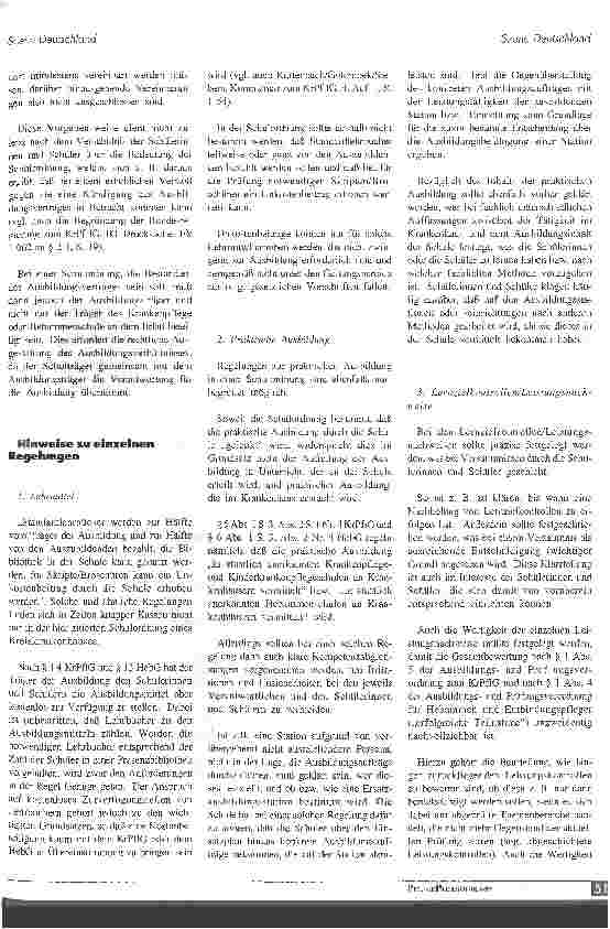 Vorschauseite 2: Die Schulordnung - Beitrag zu ausbildungsrechtlichen Fragen
