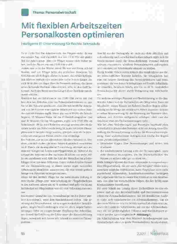 Vorschauseite 1: Mit flexiblen Arbeitszeiten Personalkosten optimieren