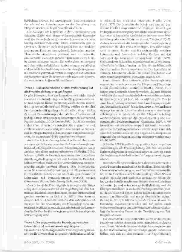 Vorschauseite 4: Angst in der Praxisbegleitung