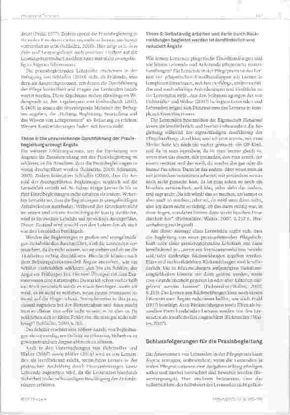 Vorschauseite 5: Angst in der Praxisbegleitung