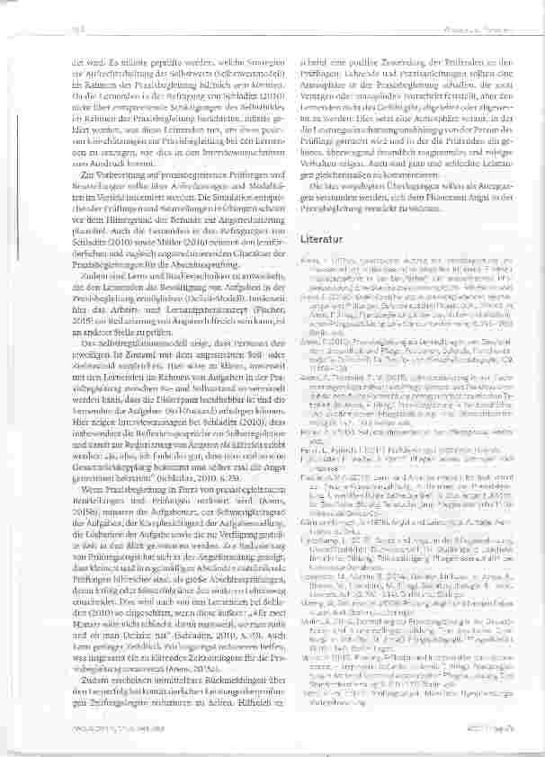 Vorschauseite 6: Angst in der Praxisbegleitung