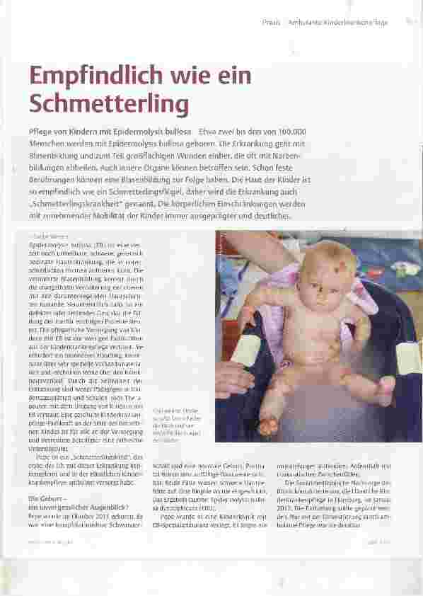 Vorschauseite 1: Empfindlich wie ein Schmetterling