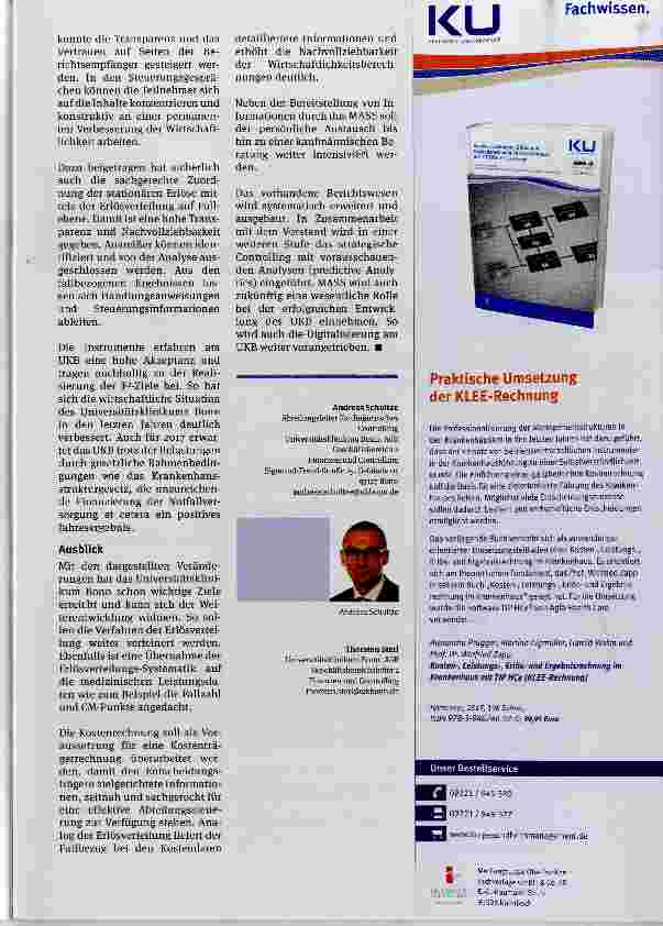 Vorschauseite 5: Mehr Transparenz und Vertrauen