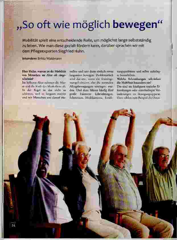 Vorschauseite 1: So oft wie möglich bewegen