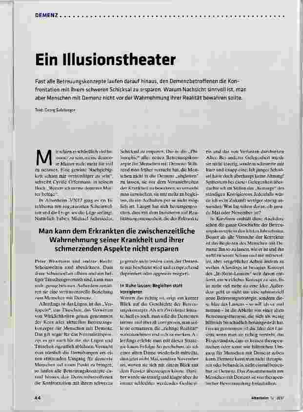 Vorschauseite 1: Ein Illusionstheater
