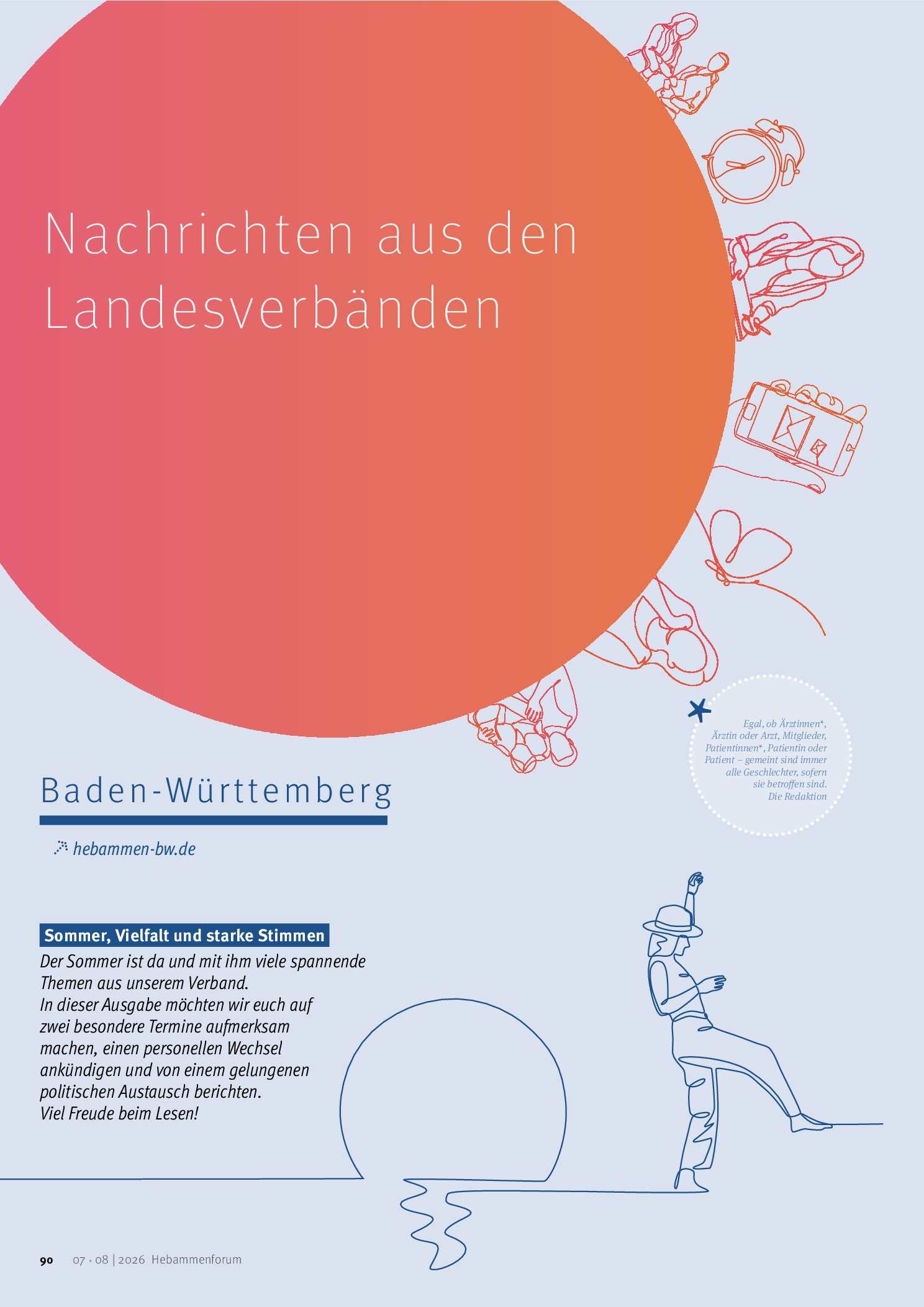 Vorschauseite 3: Aus den Verbänden