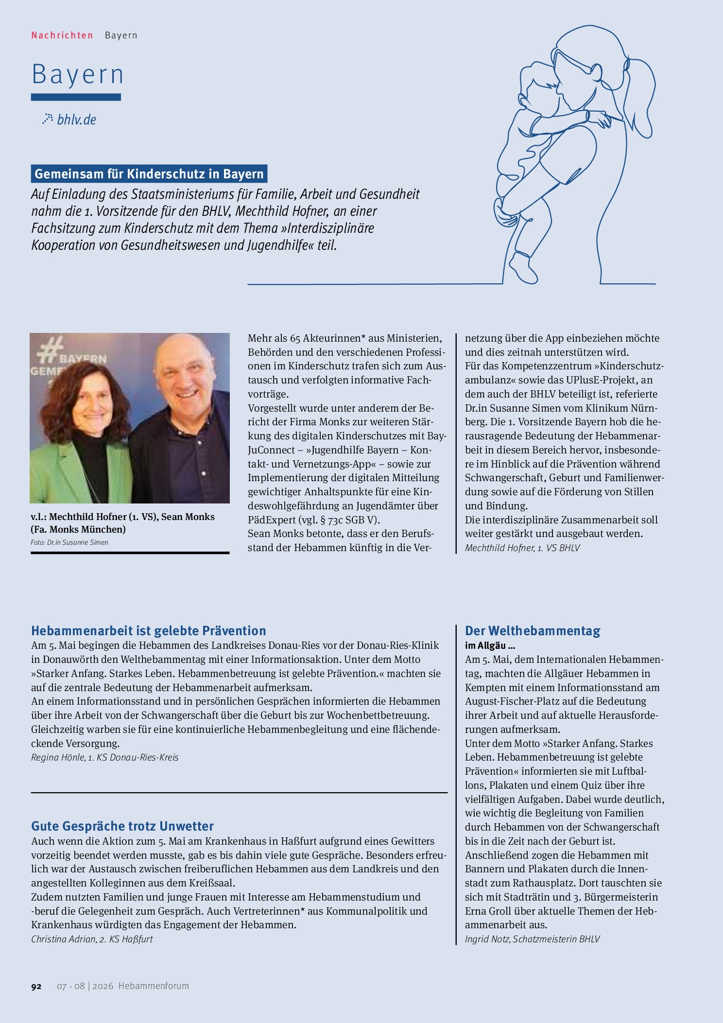 Vorschauseite 5: Aus den Verbänden