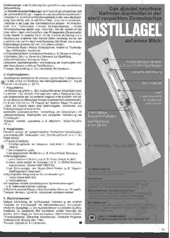 Vorschauseite 3: Hämatologie 2. Folge: Teil III Bluterkrankungen - 1. Erkrankungen des Systems der Erythozyten