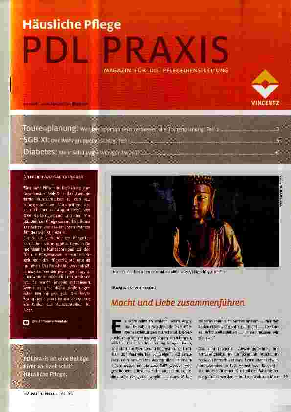 Vorschauseite 1: Macht und Liebe zusammenführen