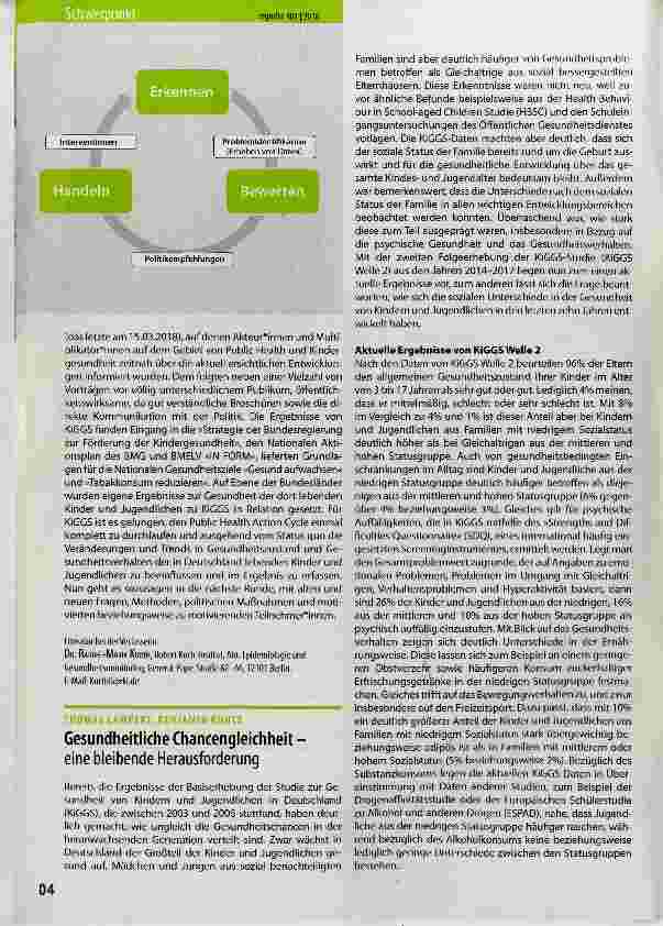 Vorschauseite 2: Daten sammeln, auswerten und dann?