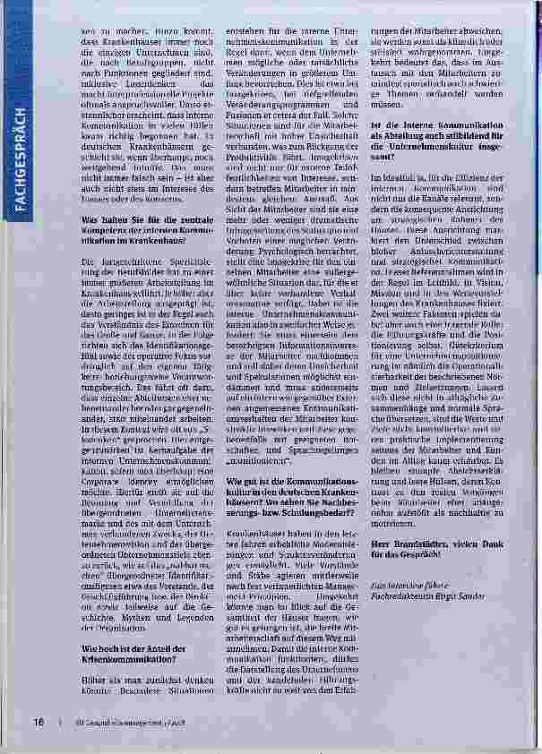 Vorschauseite 3: Das Miteinander verbessern