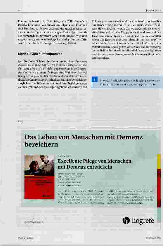 Vorschauseite 4: Musik steigert das Wohlbefinden