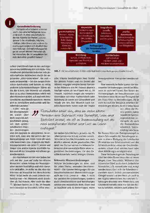 Vorschauseite 2: Sexualität und Krankheit im Alter Anmerkungen aus gerontopsychiatrischer Sicht