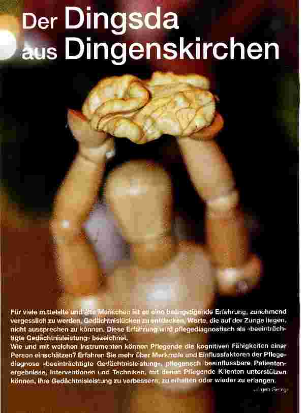 Vorschauseite 1: Der Dingsda aus Dingenskirchen